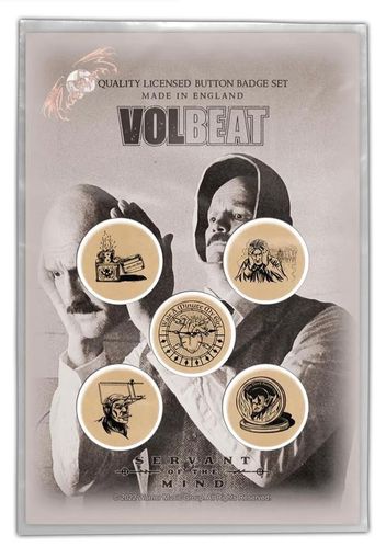 Volbeat - Servant Of The Mind - Buttons