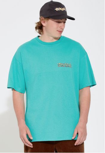 Volcom - Alstone Temple Teal - - T-Shirts