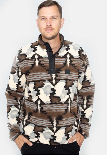 Volcom - Error92 Mock Neck Whitecap Grey - Strickpullover