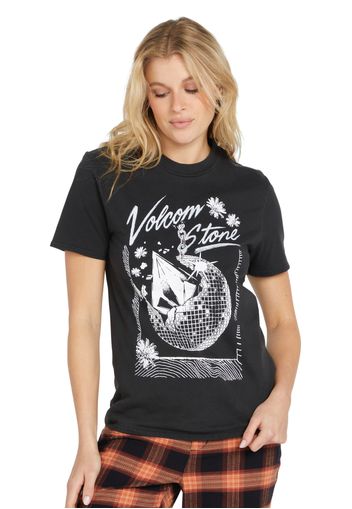 Volcom - Lock It Up Vintage Black - - T-Shirts