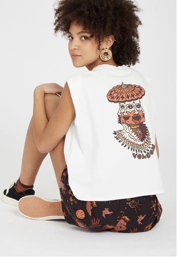 Volcom - Connected Minds Star White - Tanks