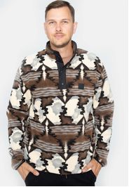 Volcom - Error92 Mock Neck Whitecap Grey - Strickpullover