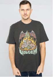 Volcom - Nofing Black - - T-Shirts