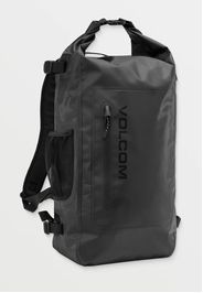 Volcom - Drystone Wet/Dry Roll Top Black - Rucksack - Schwarz - Onesize - 100% Polyester,Synthetik