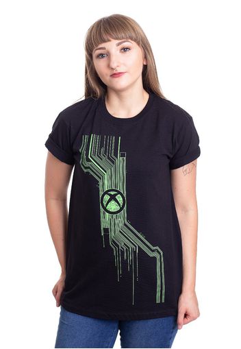 Xbox - Circuit Board Logo - - T-Shirts