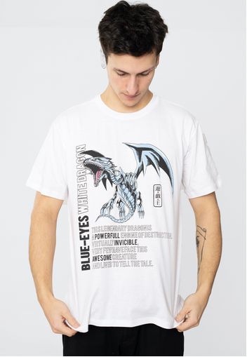 Yu Gi Oh! - Blue-Eyes White Dragon White - - T-Shirts