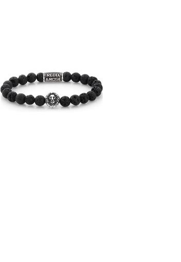 Rebel & Rose Armband Black Moon Rr-8L021-S-L+ Herren