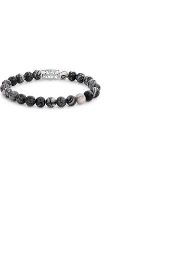 Rebel & Rose Armband Black Wolf Rr-80032-S-L+ Herren