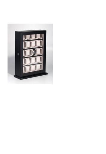 Rothenschild Uhrenvitrine Rs-1100-20Bl Für 20 Uhren Black