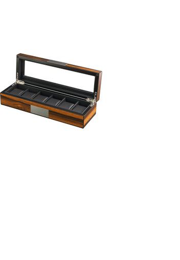 Rothenschild Uhrenbox Rs-2377-6Eb Für 6 Uhren Ebony