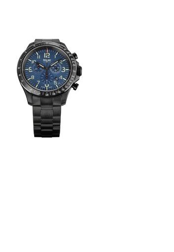 Traser H3 109462 P67 Officer Chronograph Blue Steel 46Mm 10Atm