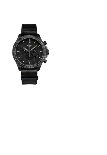 Traser H3 109465 P67 Officer Chronograph Black Nato 46Mm 10Atm