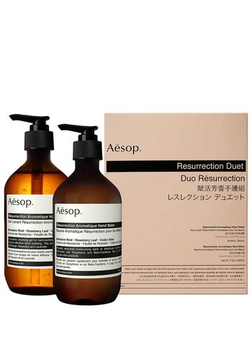 Aesop Resurrection Hand Cleanser and Balm Duet