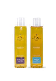 Aromatherapy Associates AM PM Shower Oil Duo
