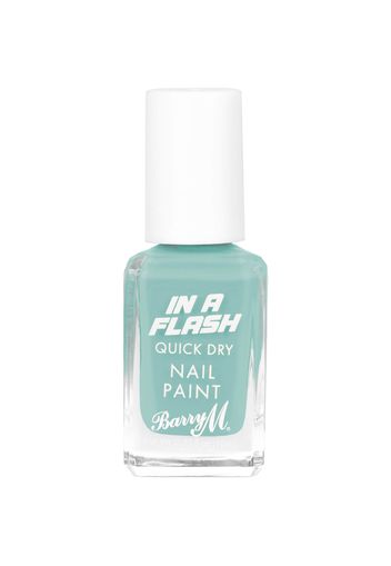 Barry M Cosmetics in a Flash Quick Dry Nail Paint 10ml (Various Shades) - Blue Boost