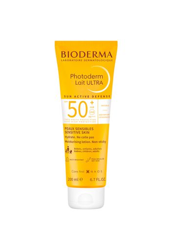 Bioderma Photoderm Lait Ultra SPF50+ Very High Protection Sunscreen 200ml