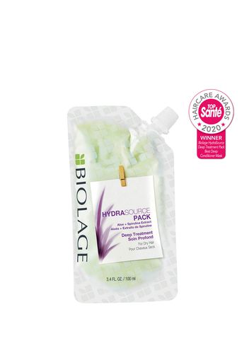 Biolage HydraSource Dry Hair Deep Treatment Pack Hydrating Mask for Dry Hair 100ml