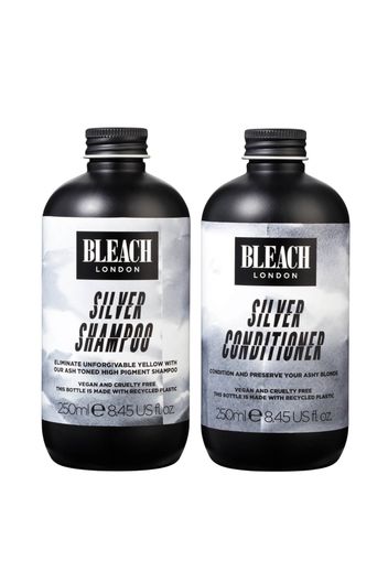 BLEACH LONDON Silver Shampoo and Conditioner Duo