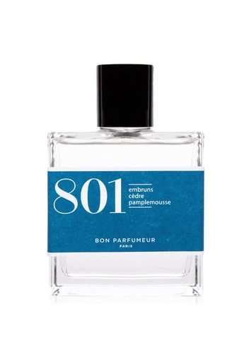 Bon Parfumeur 801 Sea Spray Cedar Grapefruit Eau de Parfum (Various Sizes) - 100ml