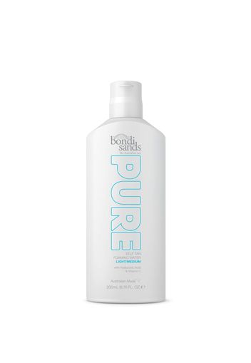 Bondi Sands Pure Self Tan Foaming Water - Light/Medium 200ml