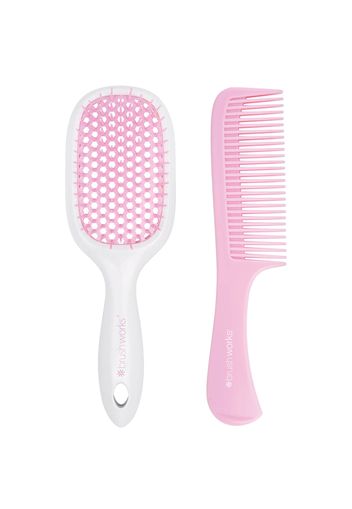 brushworks Blowdry Brush and Comb Sets (Worth £14.99)