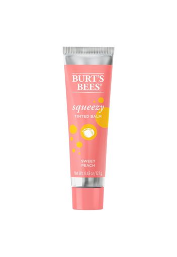 Burt's Bees 100% Natural Origin Squeezy Tinted Lip Balm (Various Shades) - Sweet Peach