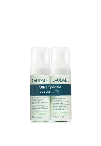 Caudalie Vinoclean Instant Foaming Cleanser Duo (Worth £30.00)