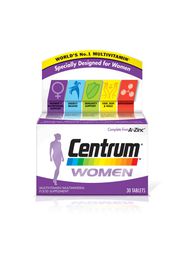 Centrum Women Multivitamin Tablets - (30 Tablets)