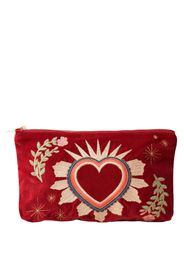 Elizabeth Scarlett Sacred Heart Rouge Velvet Everyday Pouch