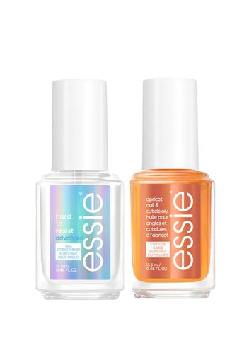 essie Nail Care Hard to Resist Advanced and Cuticle Oil Apricot Treatment Duo Kit