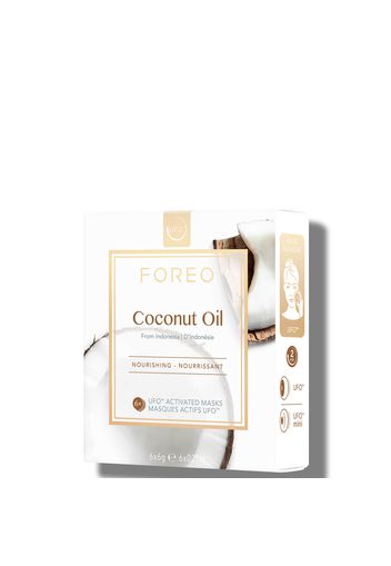 FOREO Coconut Oil UFO/UFO Mini Nourishing Face Mask for Dry Skin (6 Pack)