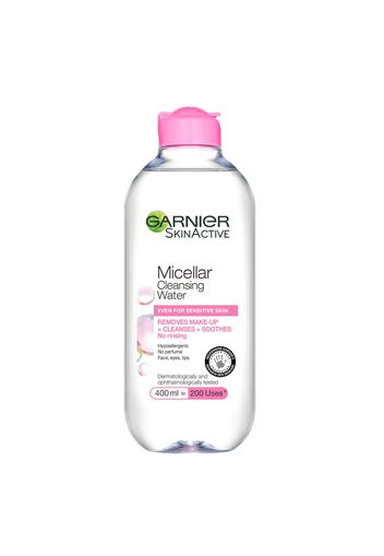 Garnier Micellar Water Facial Cleanser and Makeup Remover for Sensitive Skin 400ml