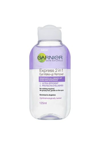 Garnier Skin Naturals 2-in-1 Eye Make-Up Remover (125ml)