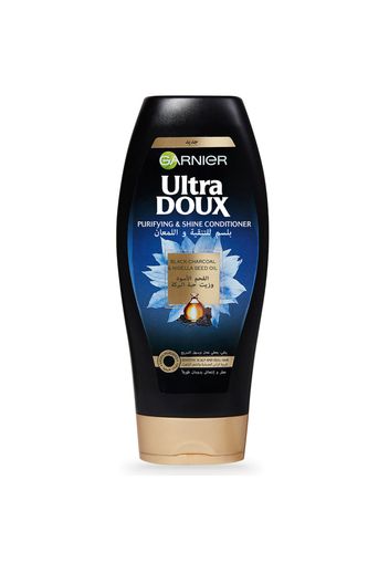 Garnier Ultra Doux Black Charcoal and Nigella Seed Oil Purifying and Shine Conditioner 400ml
