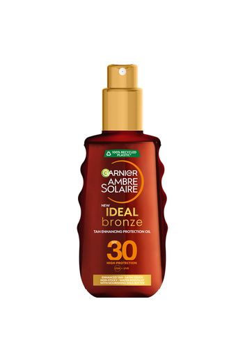 Garnier Ambre Solaire Ideal Bronze Protective Oil SPF30 Sun Cream Spray 150ml