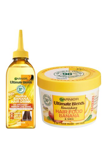 Garnier Ultimate Blends Banana Hair Food Intensely Nourishing Treatment Regime for Dry Hair