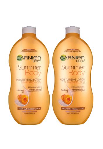 Garnier Summer Body Gradual Deep Tan Moisturiser Duo