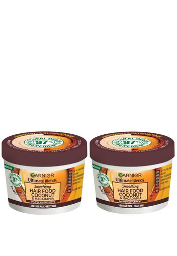 Garnier Ultimate Blends Coconut 3-in-1 Frizzy Hair Mask Duo