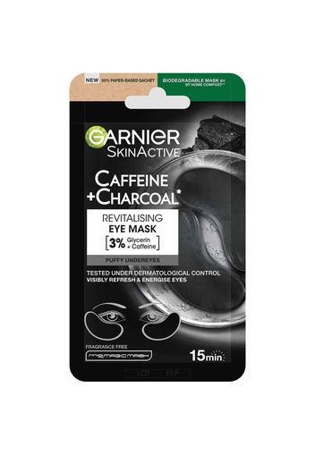 Garnier Depuffing Eye Mask with Bamboo Charcoal for Puffy Undereyes 5g