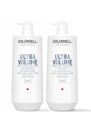 Goldwell Dualsenses Ultra Volume Bodifying Shampoo and Conditioner 1L Duo (Worth £119)