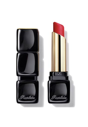 Guerlain Kisskiss Tender Matte 16 Hour Comfort Lightweight Luminous Matte Lipstick 2.8g (Various Shades) - 775 Kiss Rouge