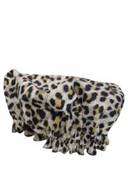 Hydrea London Eco Friendly Shower Cap - Leopard