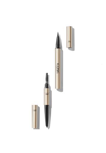 ICONIC London Triple Precision Brow Definer 0.33g (Various Colours) - Cool Brown