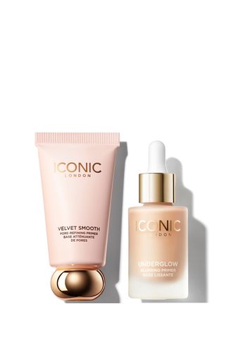 ICONIC London Underglow Primer and Velvet Smooth Primer Duo