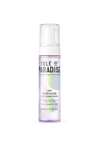 Isle of Paradise Glow Clear Self-Tanning Mousse - Dark 200ml