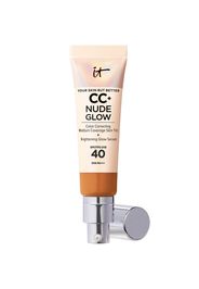 IT Cosmetics CC+ and Nude Glow Lightweight Foundation and Glow Serum with SPF40 32ml (Various Shades) - Tan Rich