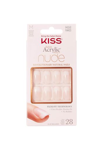 Kiss Salon Acrylic Nude Nails (Various Shades) - Cashmere