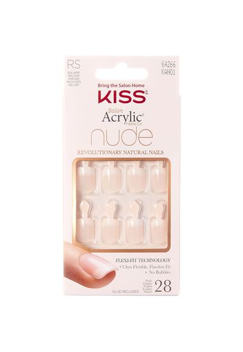 Kiss Salon Acrylic Nude Nails (Various Shades) - #f7e7dp||Breathtaking