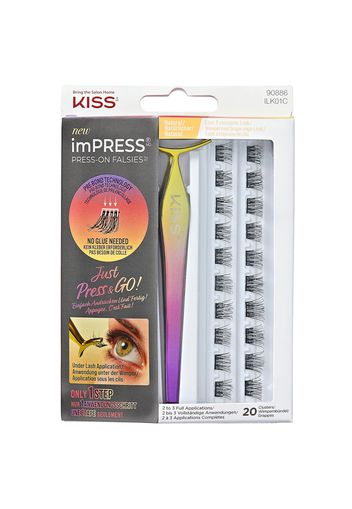 Kiss imPRESS Falsies Press-on False Lash Kit - Natural