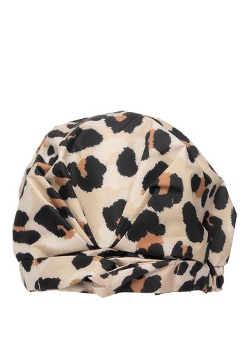 Kitsch Luxe Shower Cap (Various Colours) - Leopard